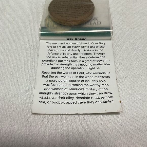 Vintage Military Challenge Coin Task Ahead - Northwest Territorial Mint Made USA - Picture 4 of 6